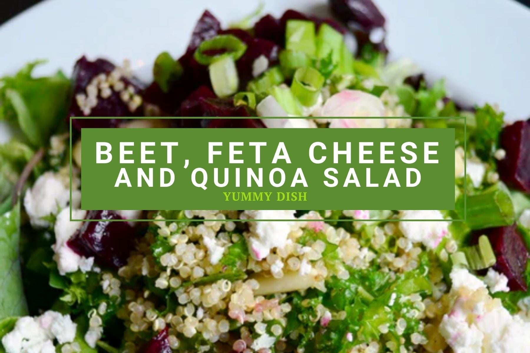 Beet, Feta Cheese, and Quinoa Salad