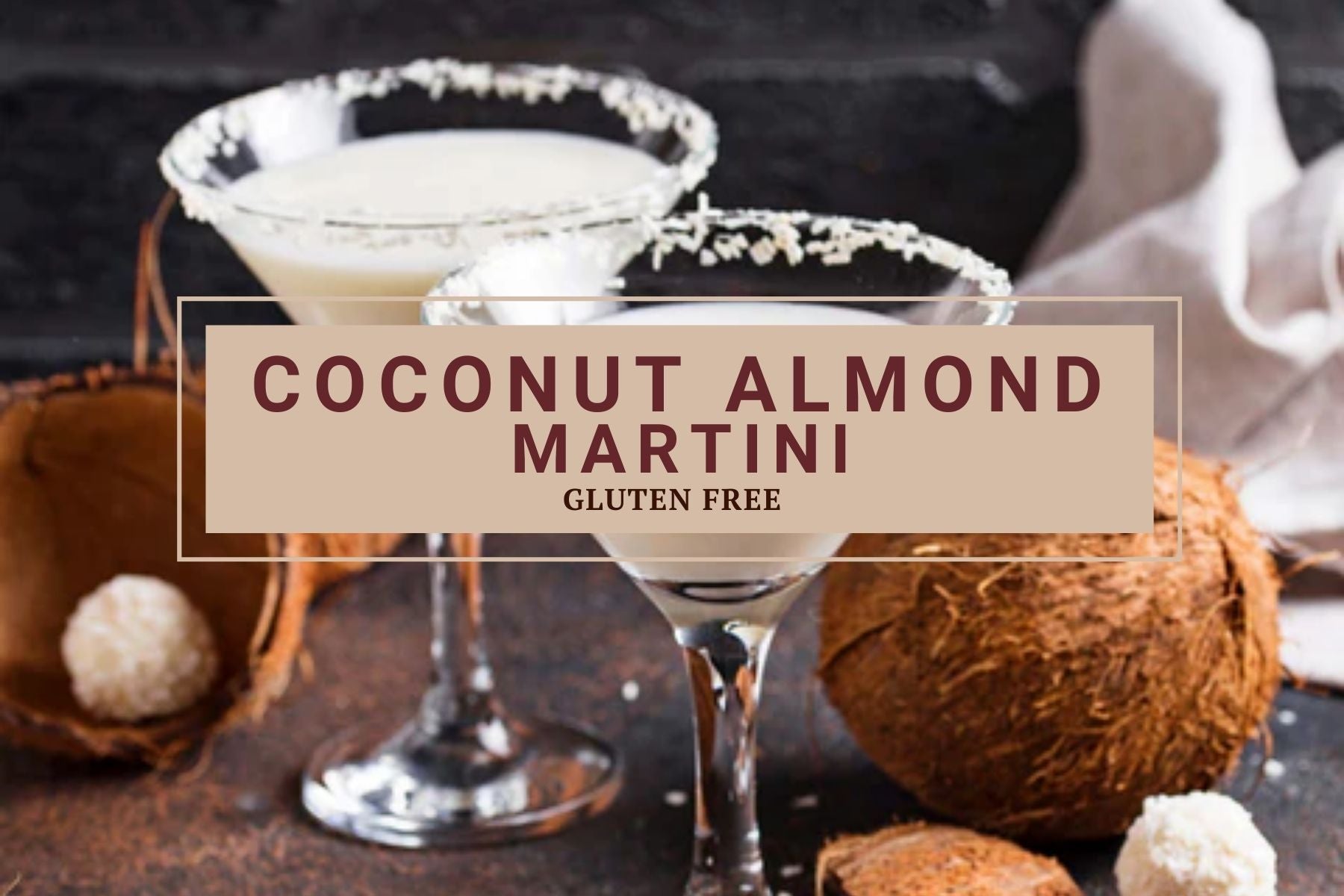 Coconut Almond Martini
