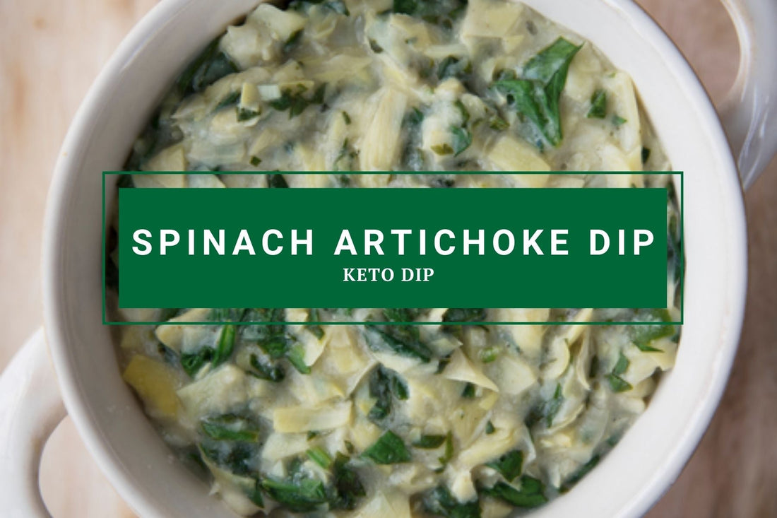 Keto Spinach and Artichoke Dip
