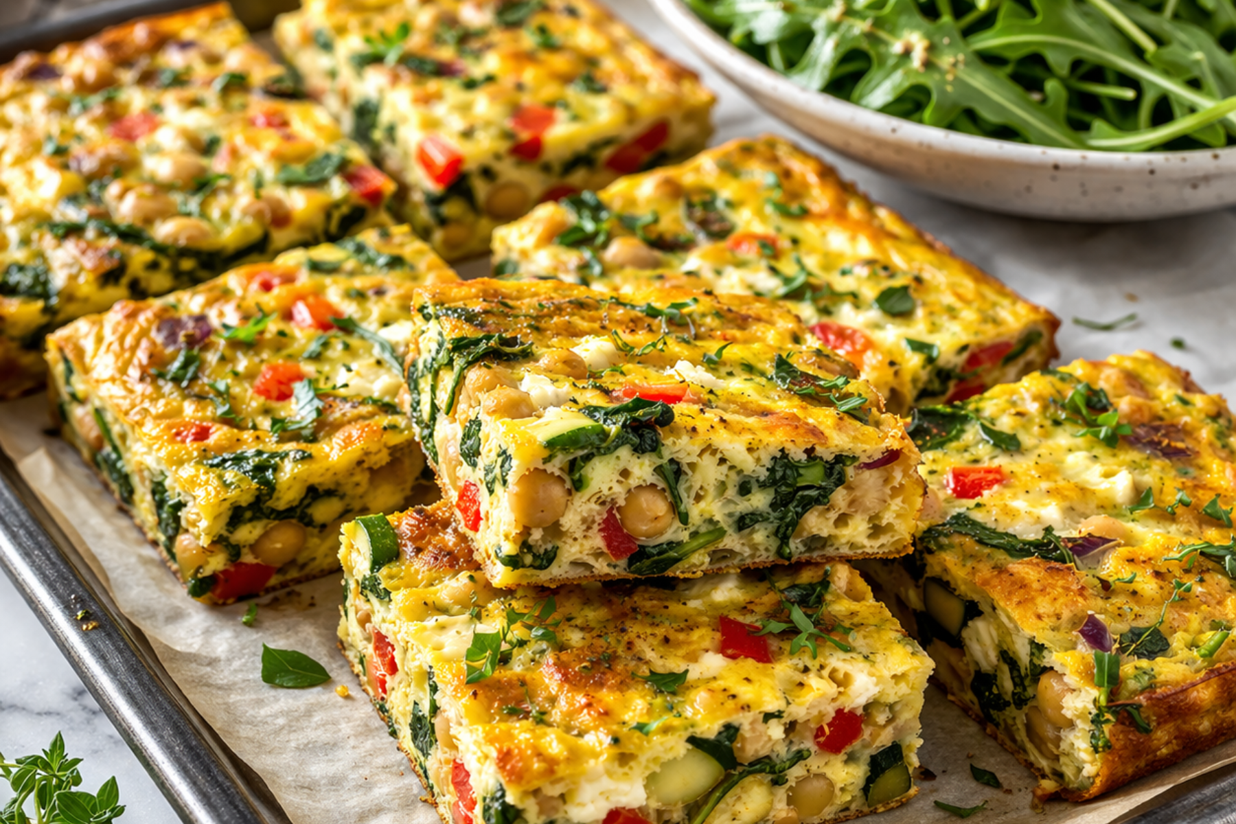Nourishing Nutrients Blood-Sugar-Balancing Frittata Squares