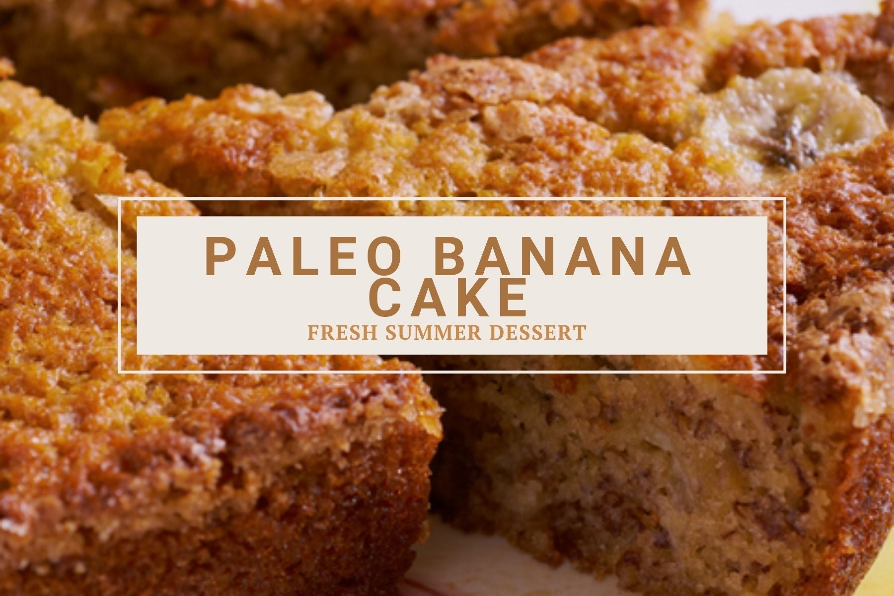 Paleo Banana Cake