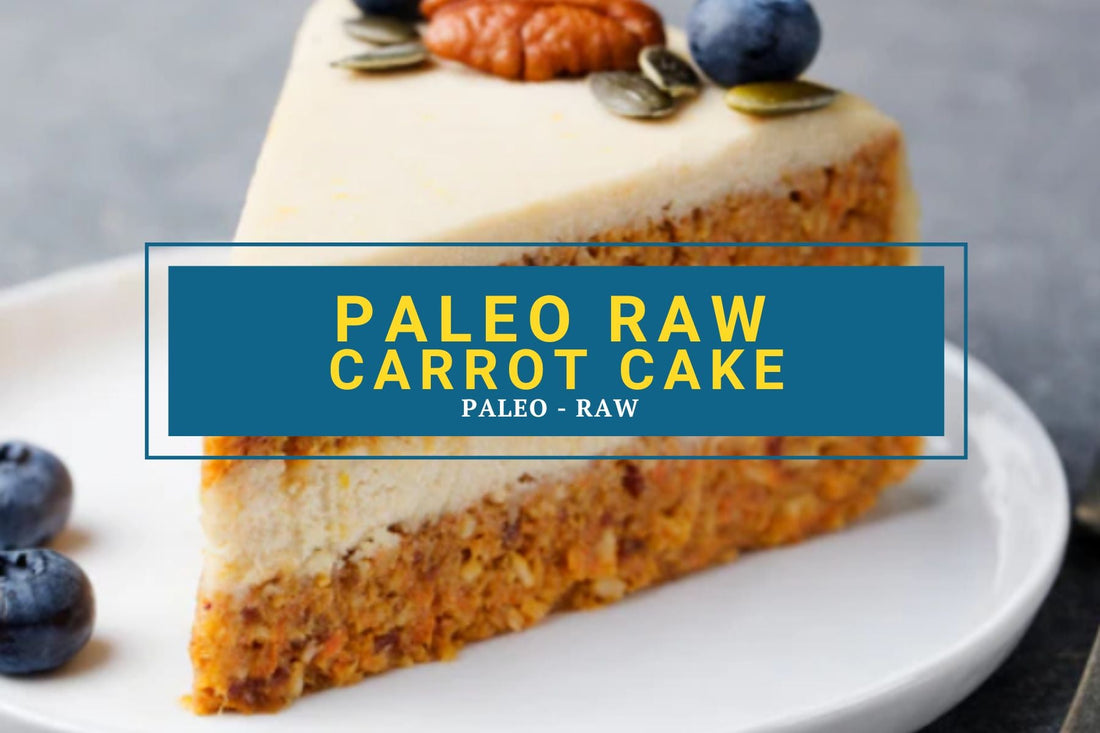 Paleo Raw Carrot Cake