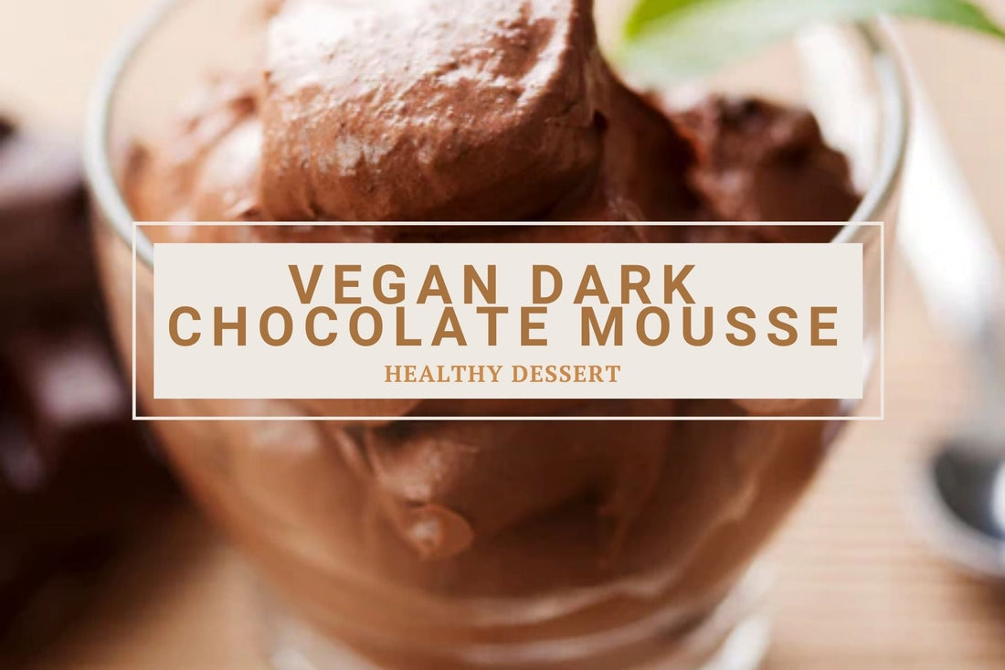 Vegan Dark Chocolate Mousse