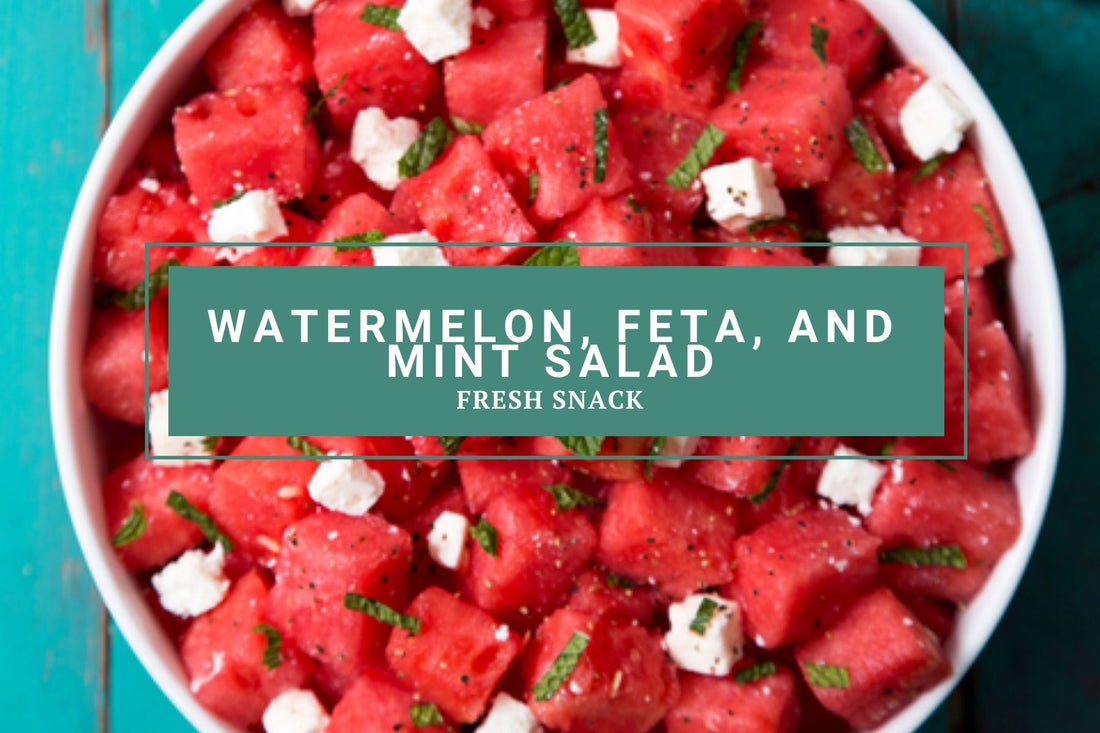 Watermelon, Feta, and Mint Salad