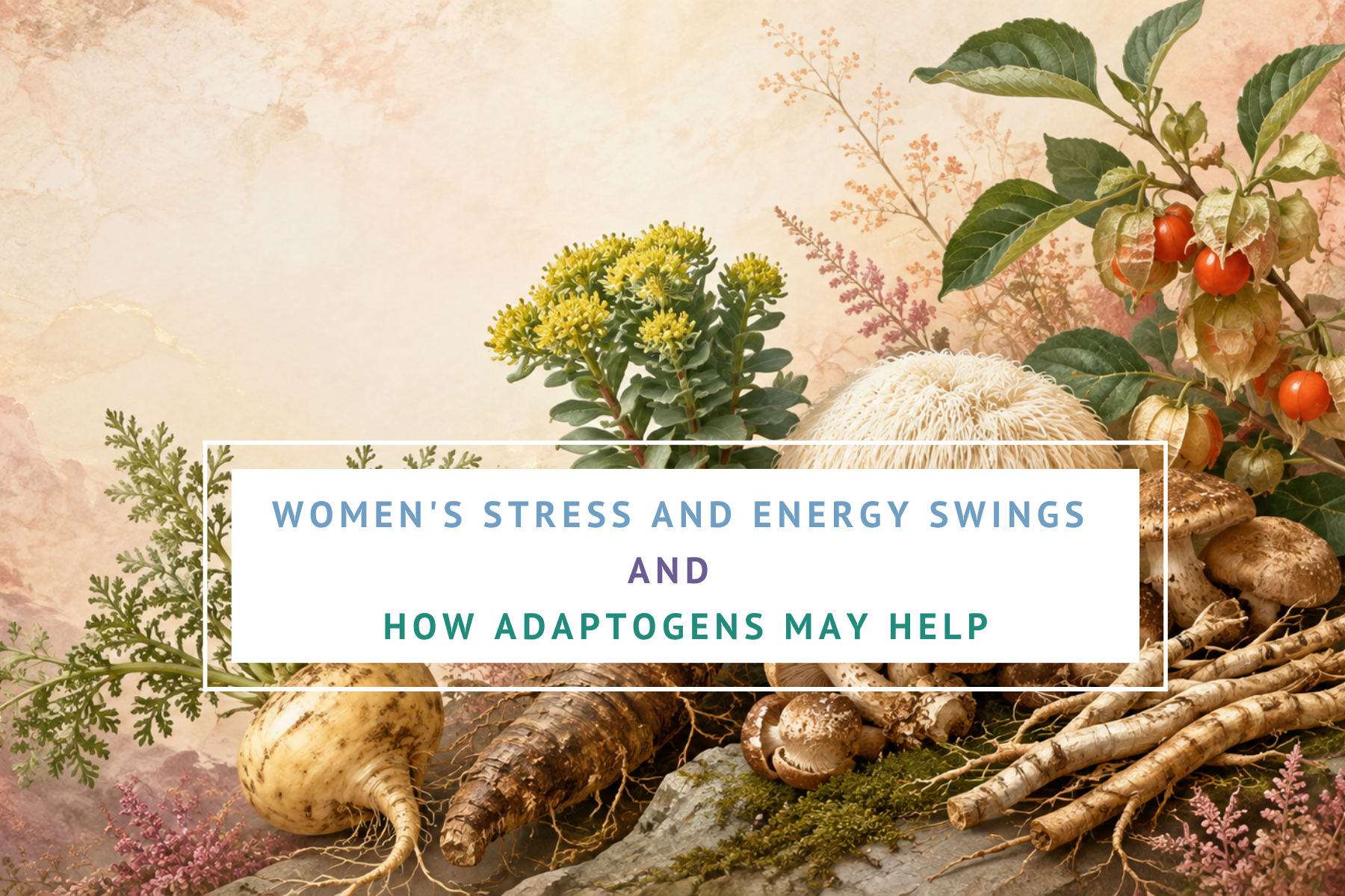 Women's Stress and Energy Swings and How Adaptogens May Help