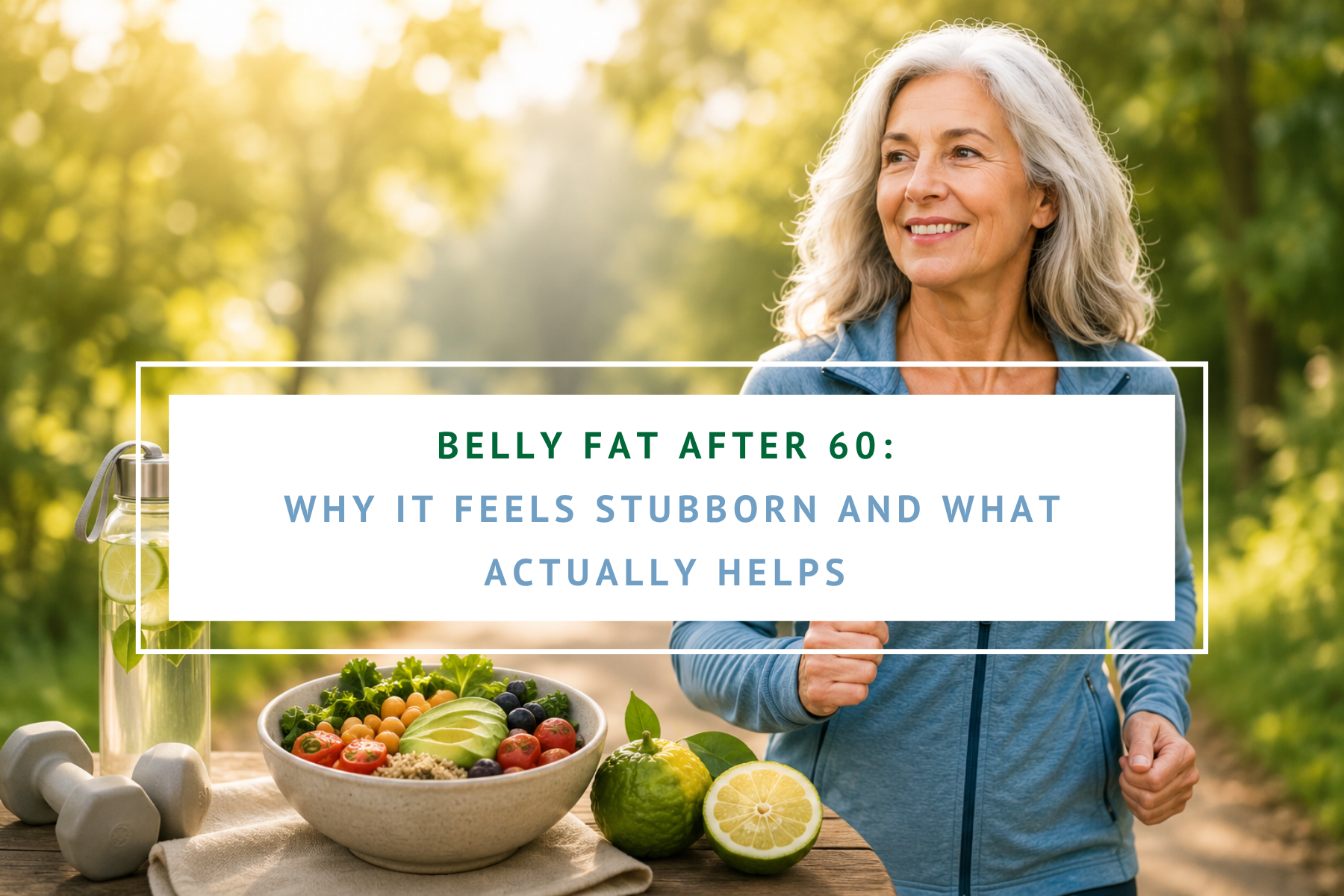 belly fat after sixty why it is stubborn and what actually helps