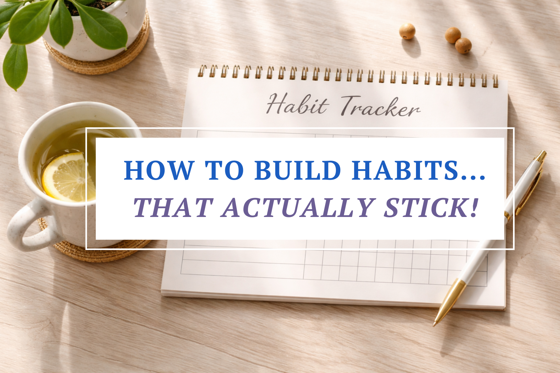 how to build habits that actually stick nourishing nutrients