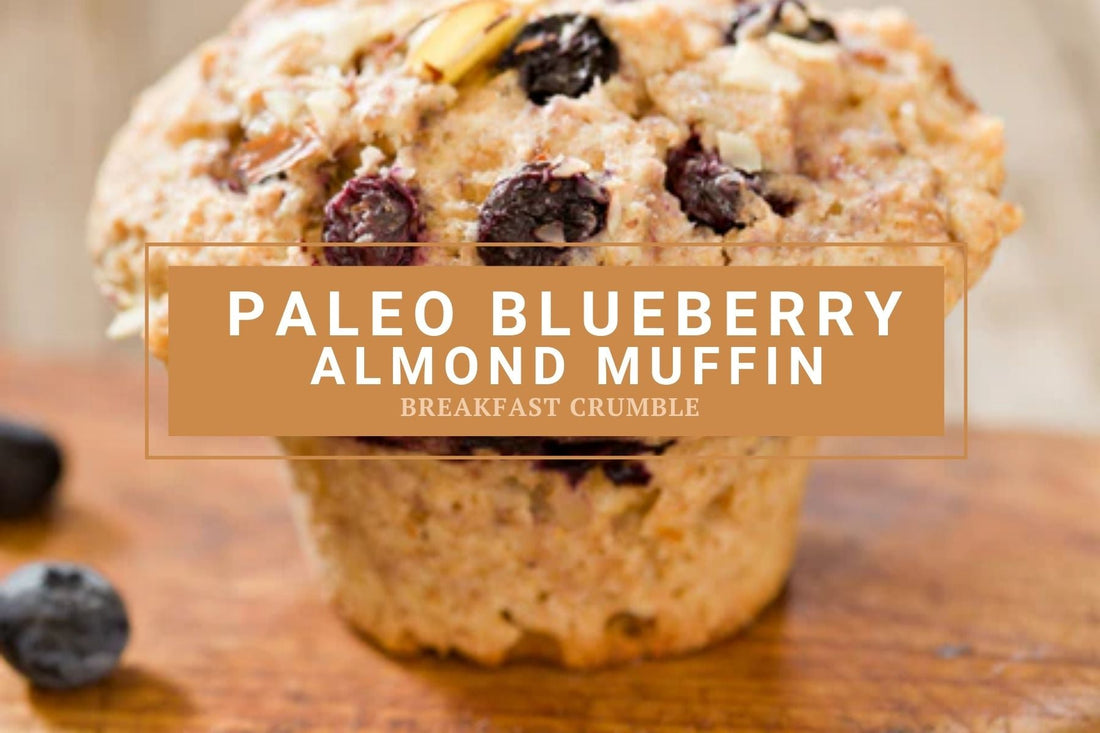 Paleo Blueberry Almond Muffin