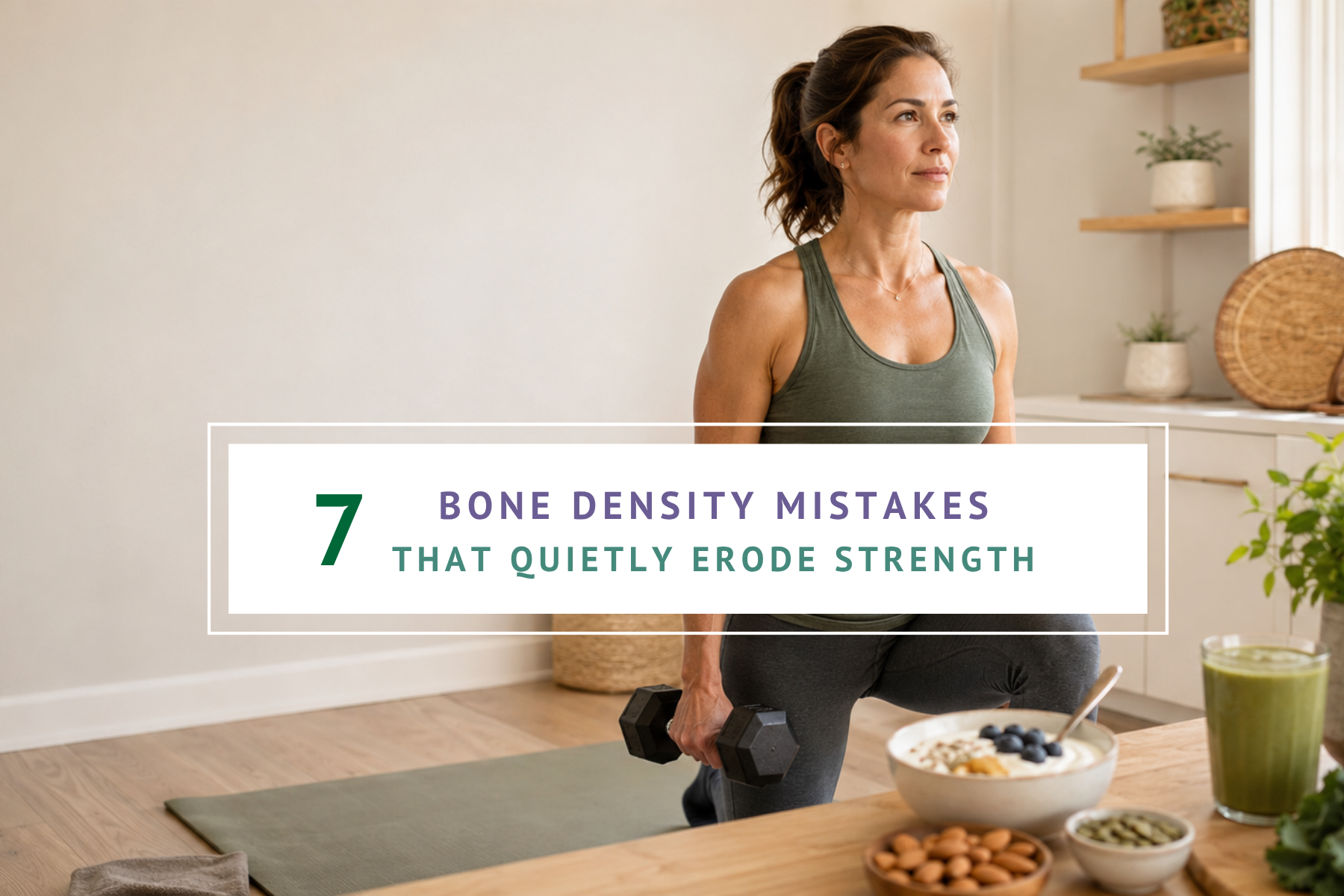 Are Your Bones Weaker Than You Think? 7 Bone Density Mistakes That Quietly Erode Strength