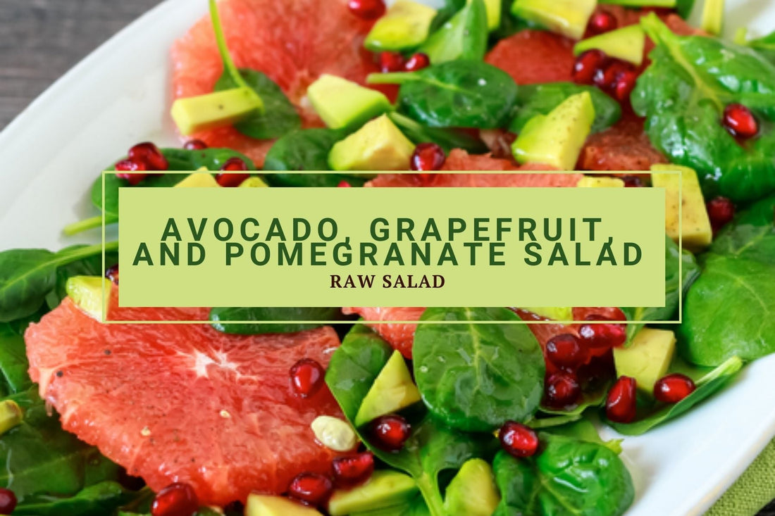 Avocado, Grapefruit, and Pomegranate Salad