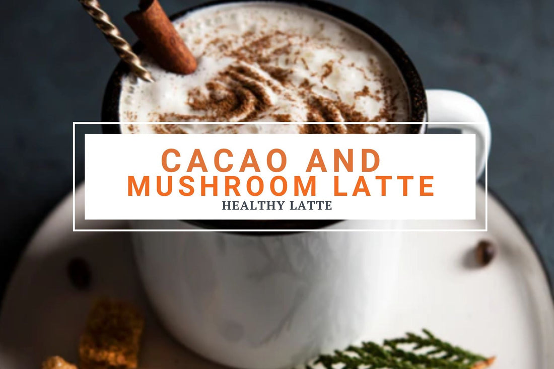 Cacao and Mushroom Latte