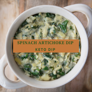 Keto Spinach and Artichoke Dip