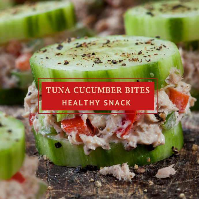Tuna Cucumber Bites