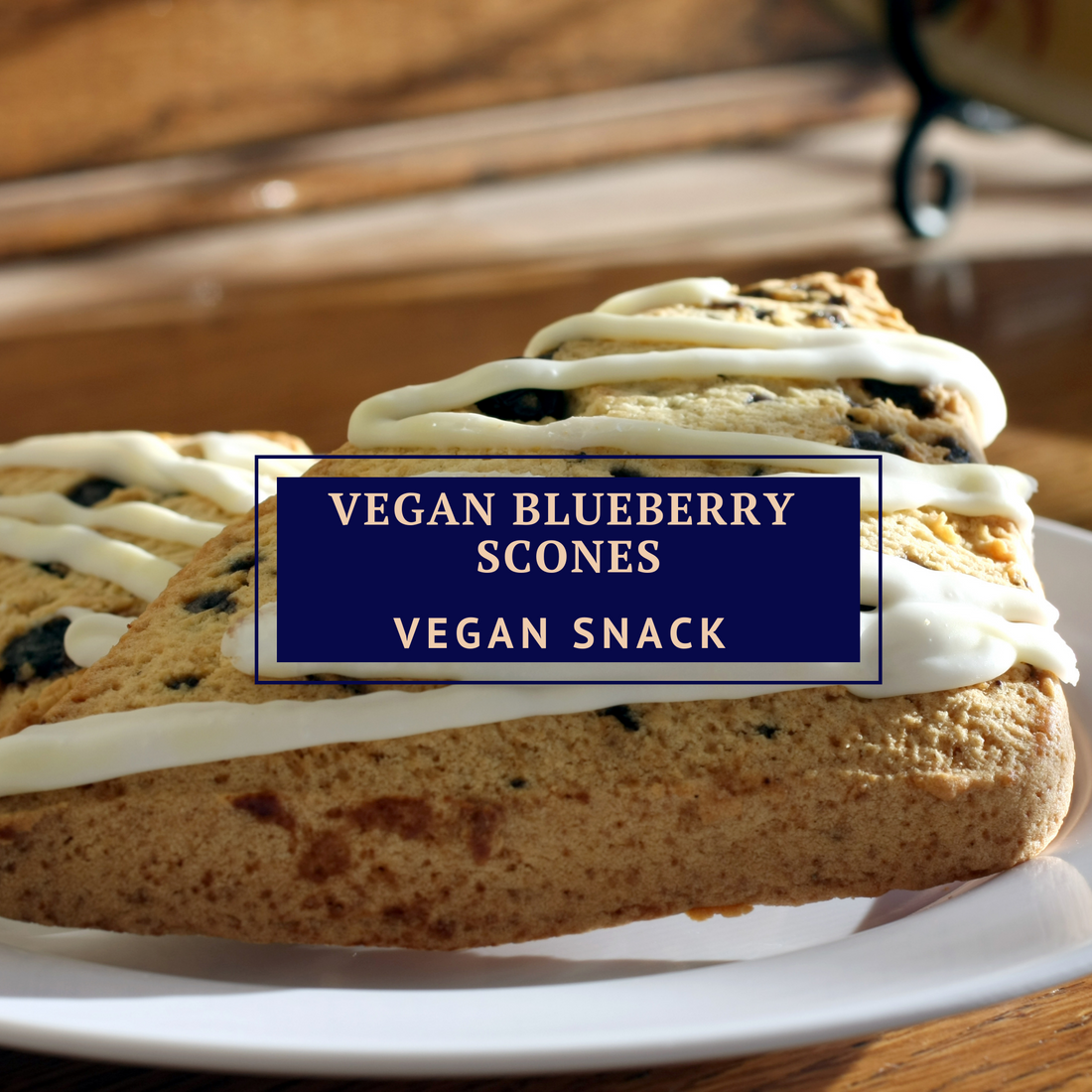 Vegan Blueberry Scones