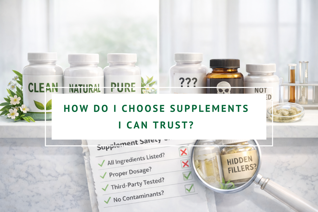 How do I choose supplements I can trust?
