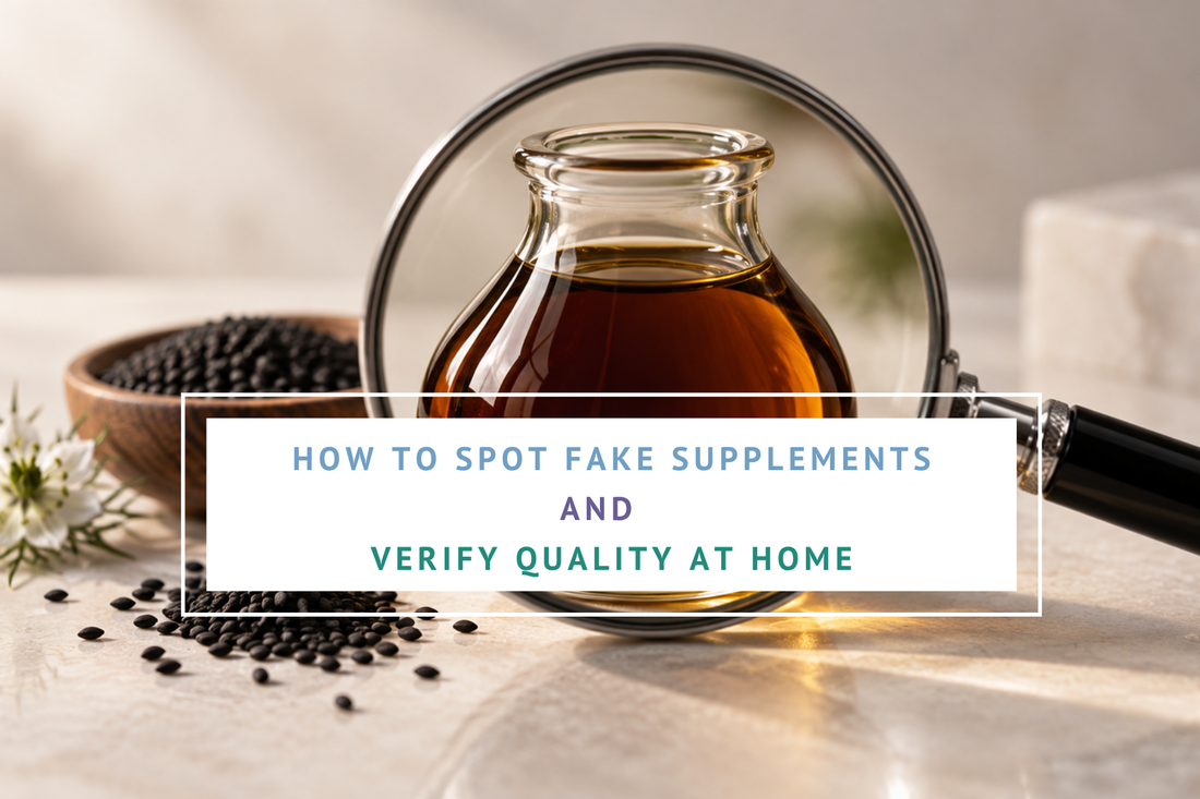 How to spot fake supplements and verify quality at home