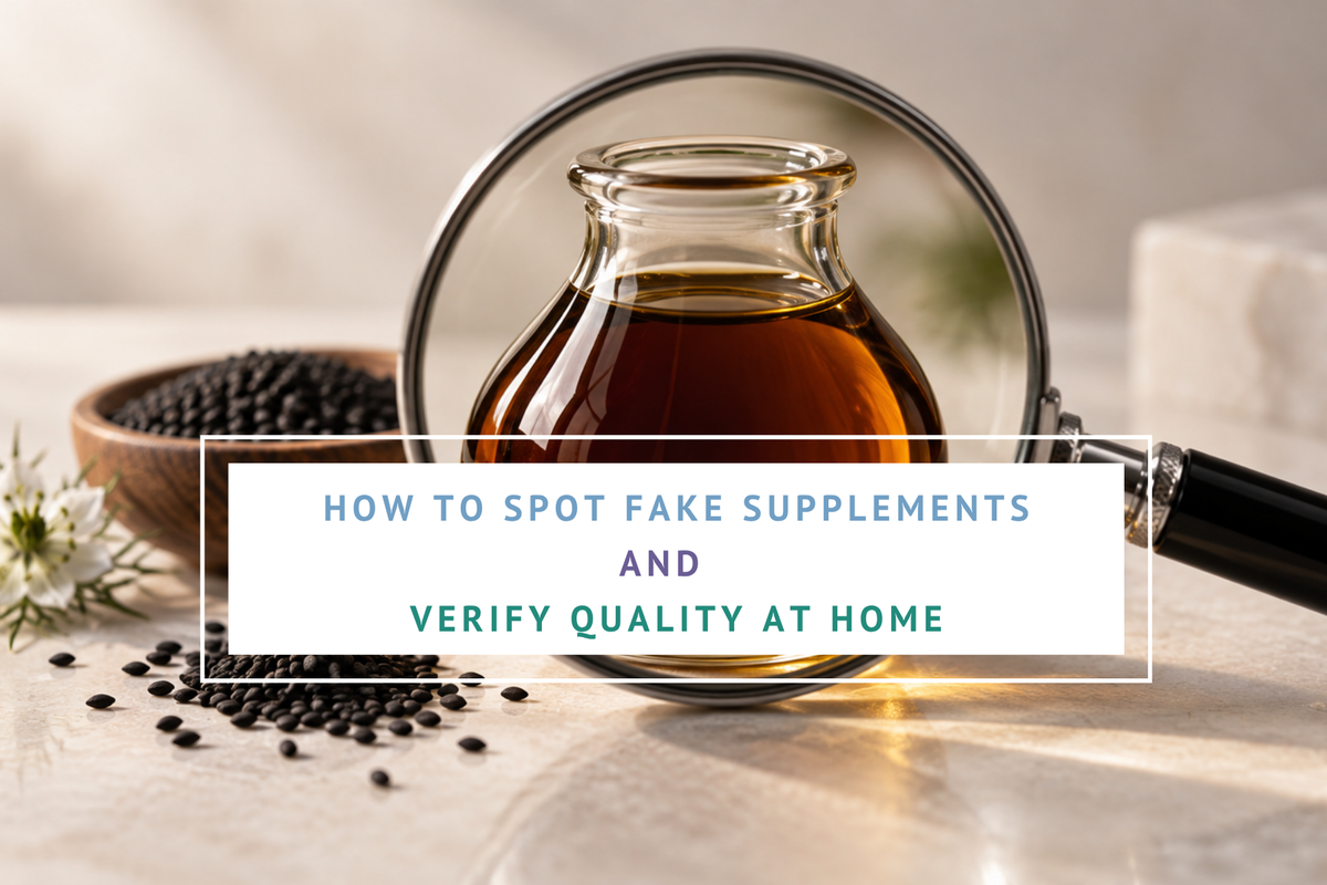 How to spot fake supplements and verify quality at home
