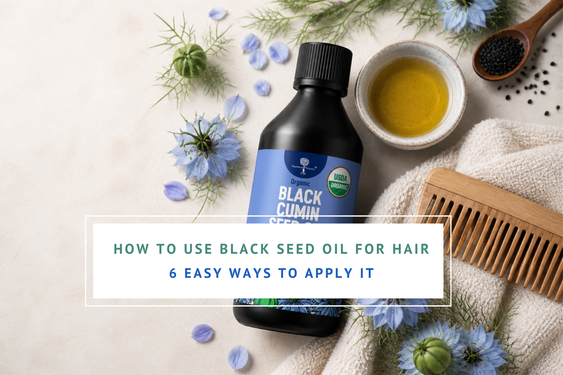 How to use black seed oil for hair and 6 easy ways to apply it