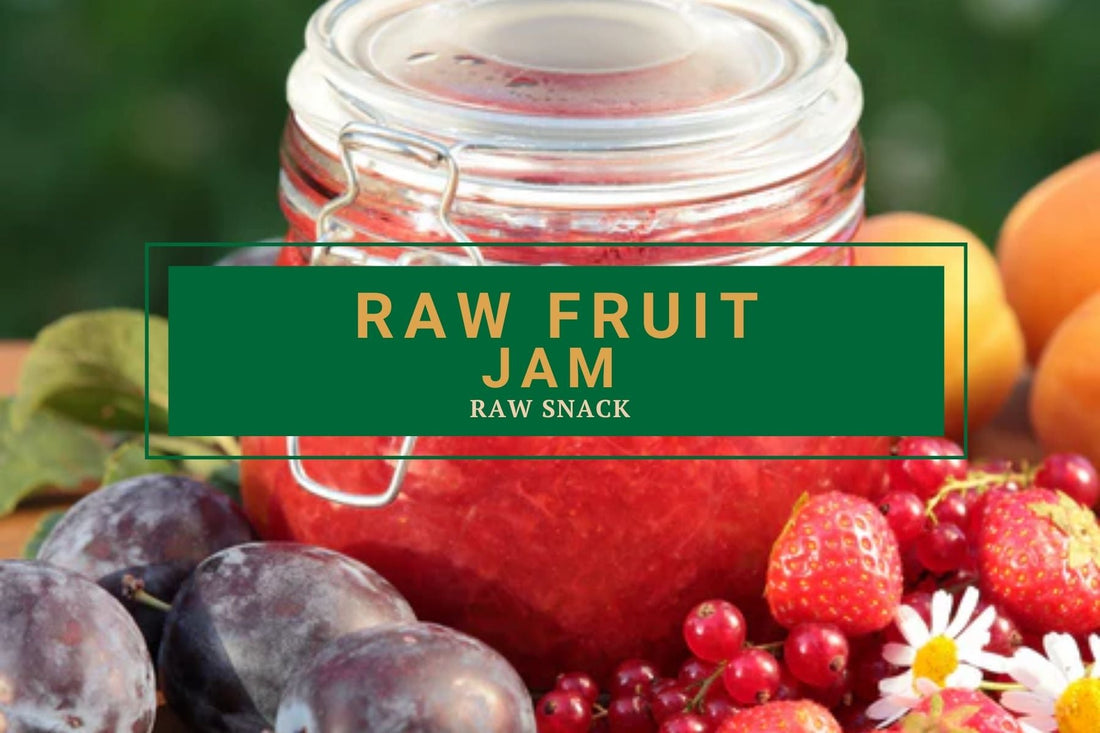 Raw fruit jam