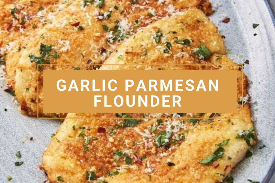 Garlic Parmesan Flounder