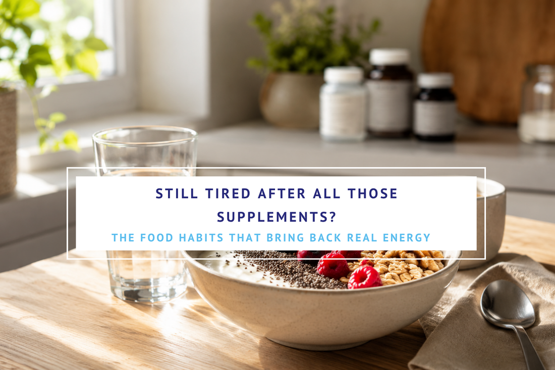Still tired after all those supplements the food habits that bring back real energy