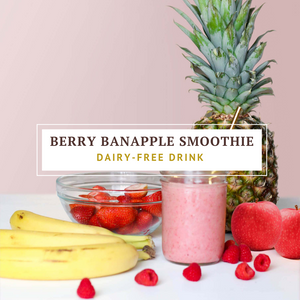 Dairy-Free Berry Banapple Smoothies