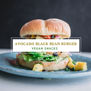 Avocado Black Bean Burger