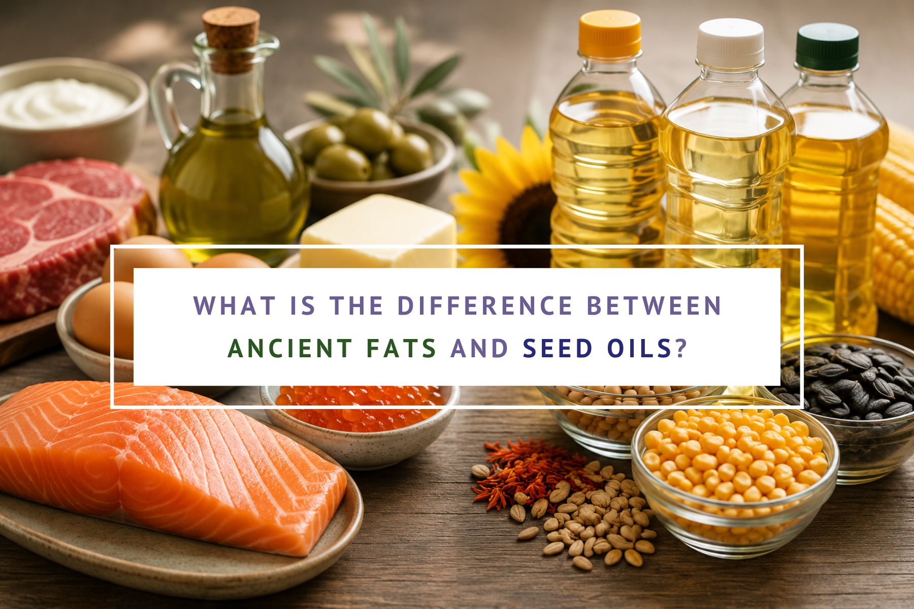 What Is the Difference Between Ancient Fats and Seed Oils?