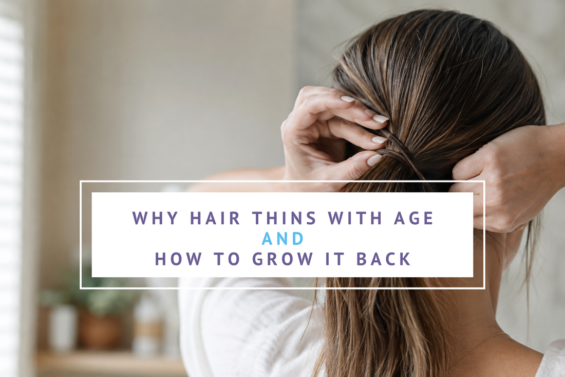 Why Hair Thins With Age (and the Best Foods to Help It Grow Back Fuller)