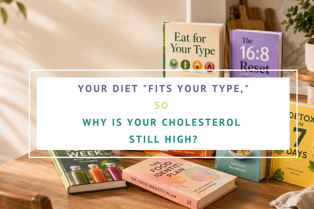 Why is my cholesteral high even when my diet fits my type