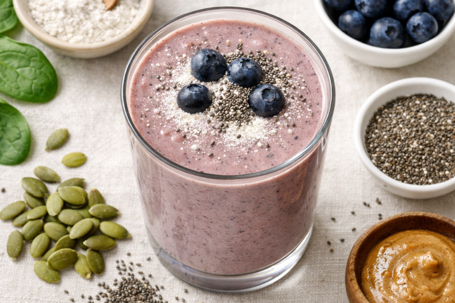 nourishing nutrients pearl powder hair strength and shine smoothie