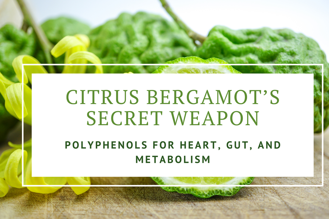 polyphenols from citrus bergamot for heart, gut, and metabolism