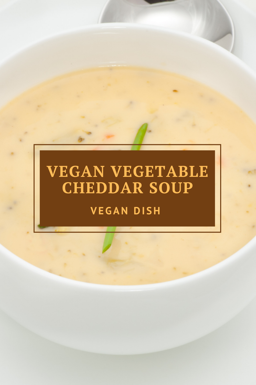 Vegan Vegetable Cheddar Soup