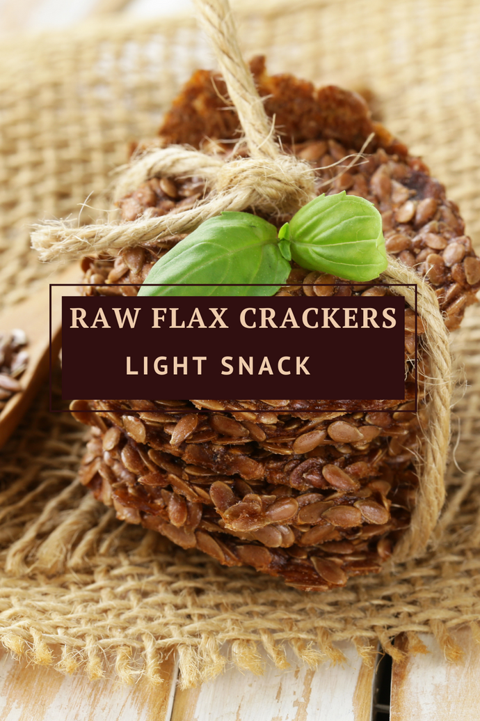 Raw Flax Crackers
