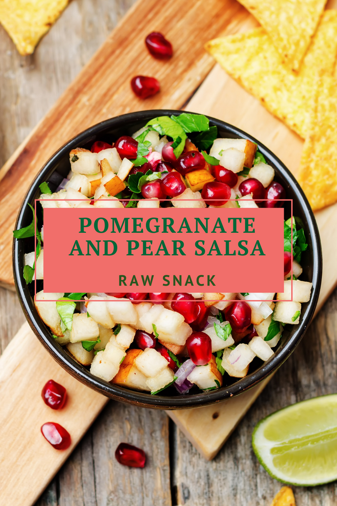 Pomegranate and Pear Salsa