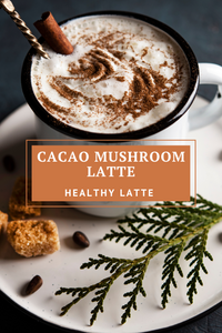 Cacao and Mushroom Latte