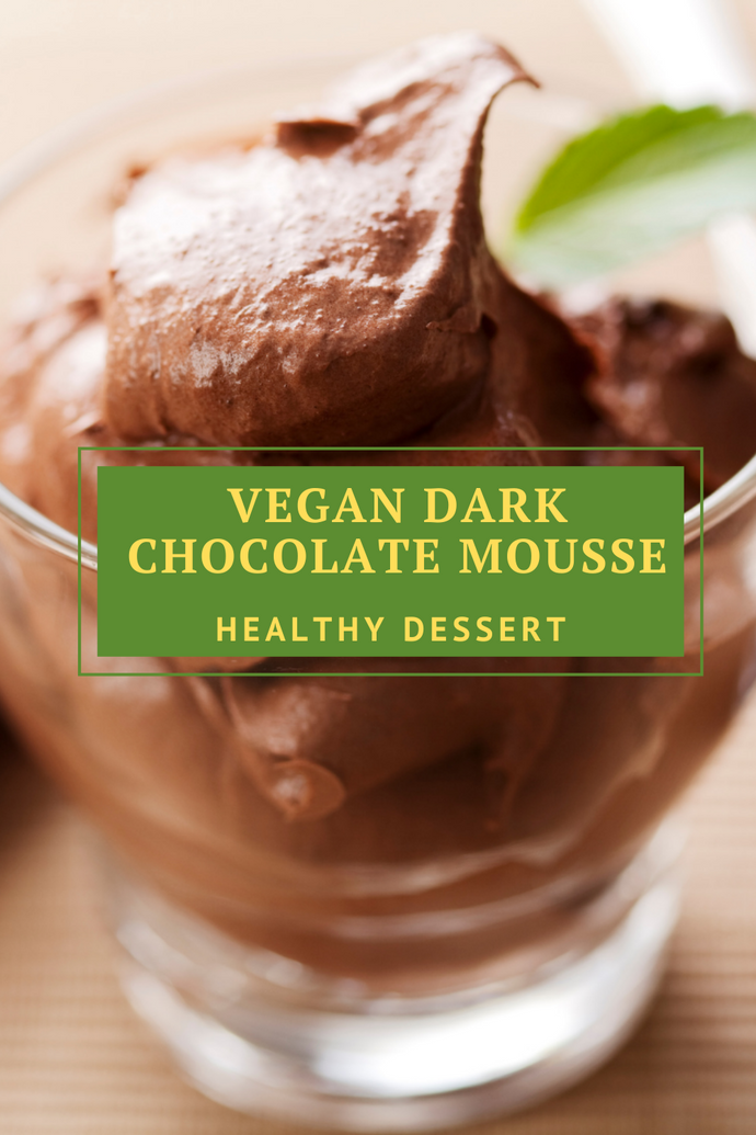 Vegan Dark Chocolate Mousse