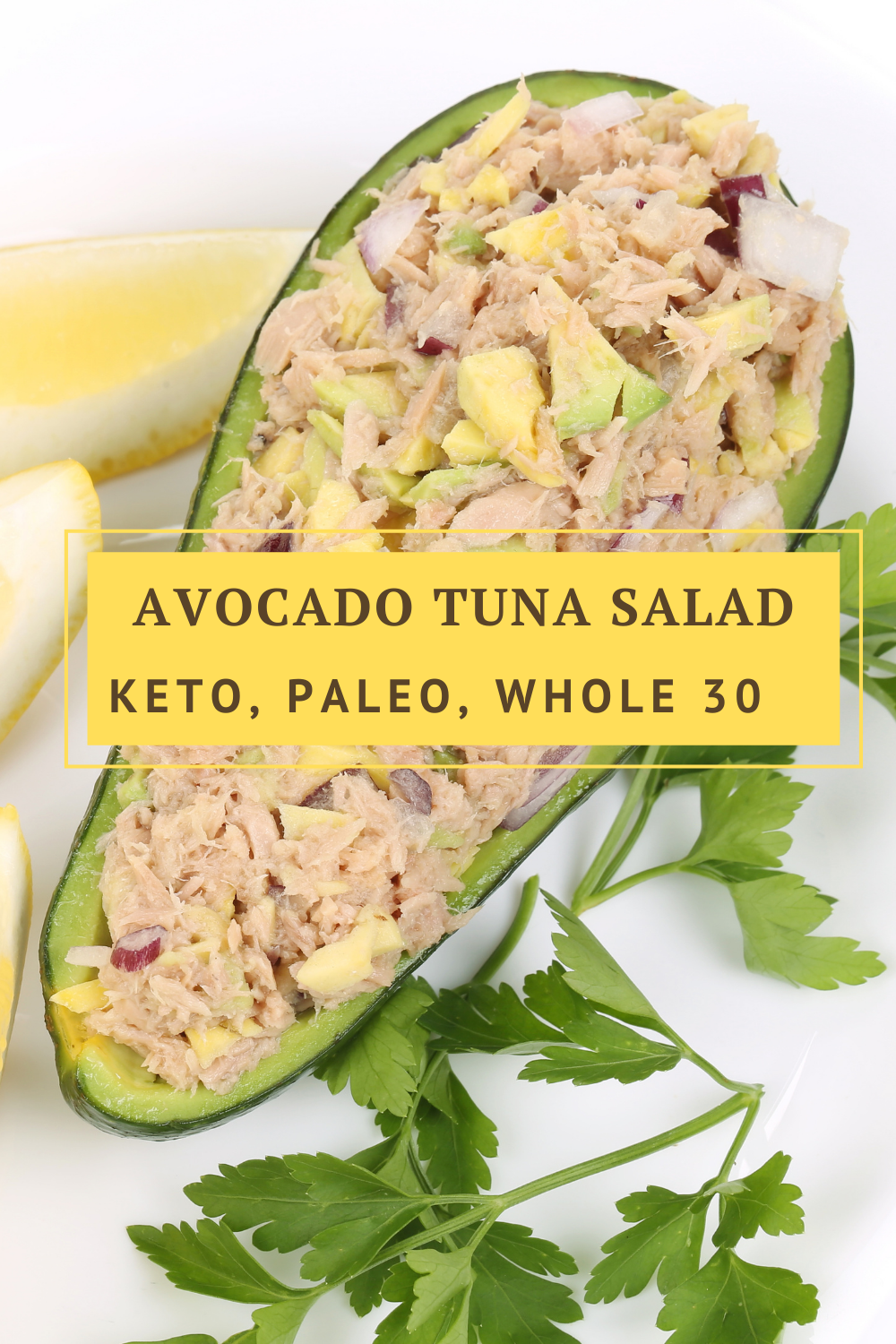 Avocado Tuna Salad