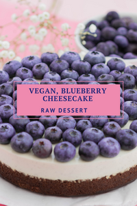 Vegan, Blueberry Cheesecake