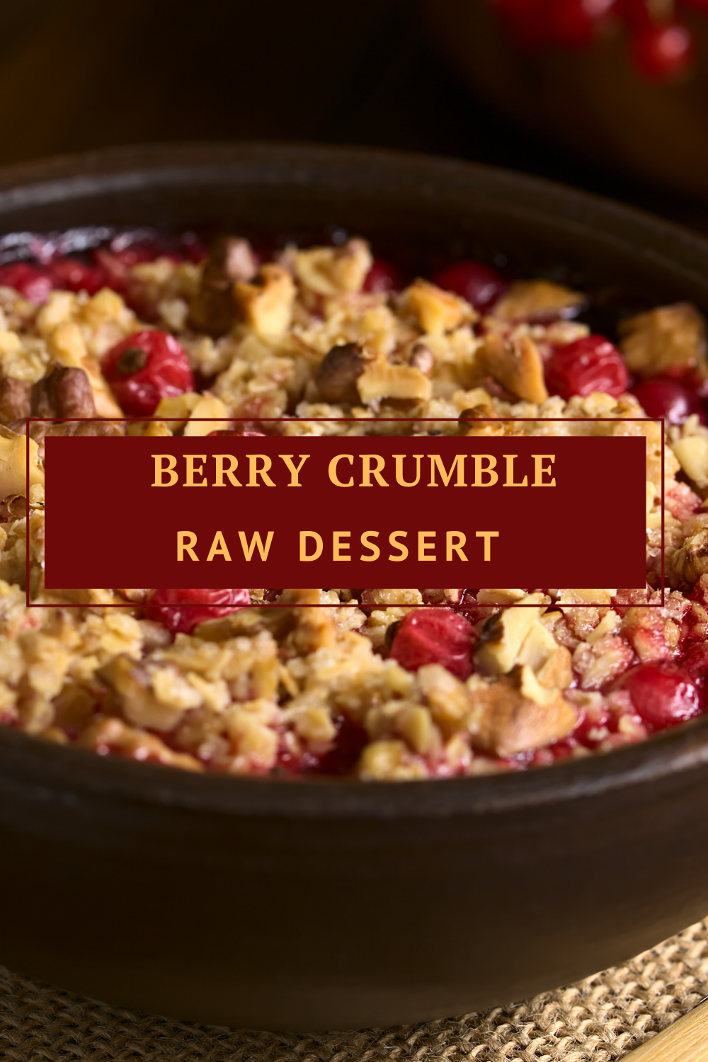 Raw Berry Crisp