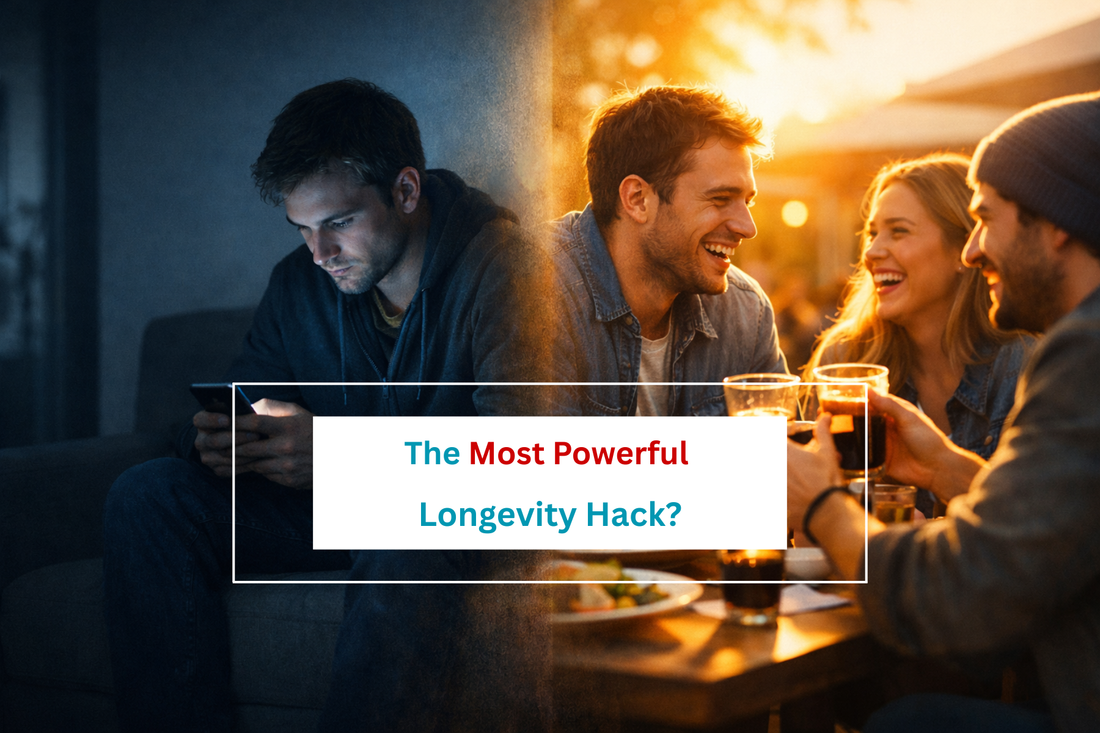 the most powerful longevity hack is social connection