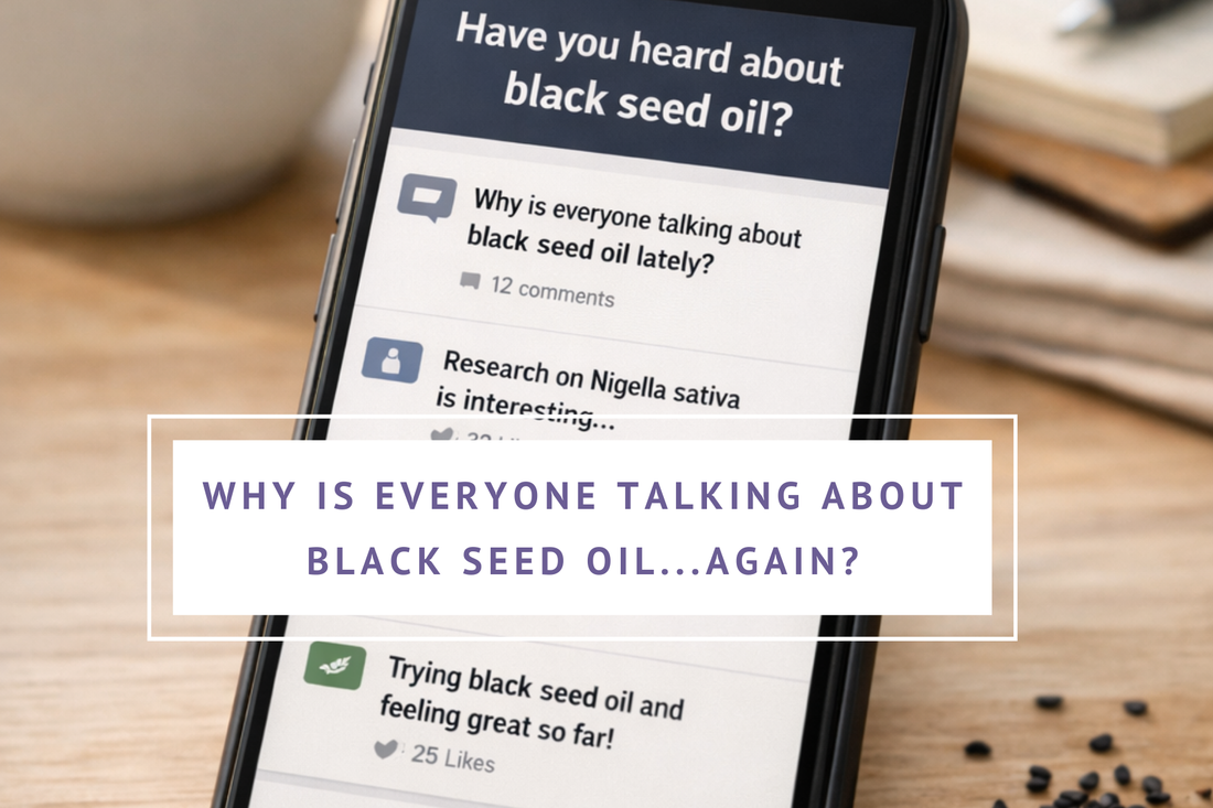 why is everyone talking about black cumin seed oil nigella sativa organic