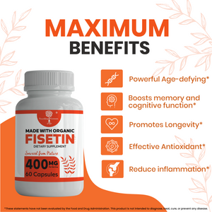 Fisetin capsules Fisetin Natural energy supplement