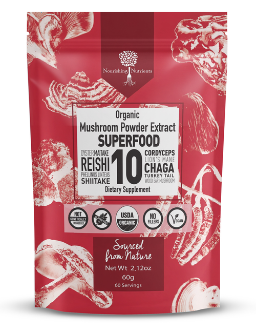 Organic Mushroom Extract Powder Superfood10