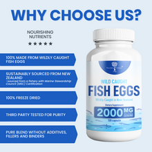 Omega 3 eggs organic Fish egg supplement Suppliment for skin